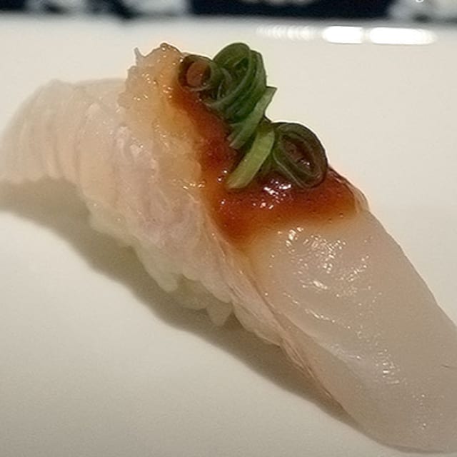 Halibut Sushi.
