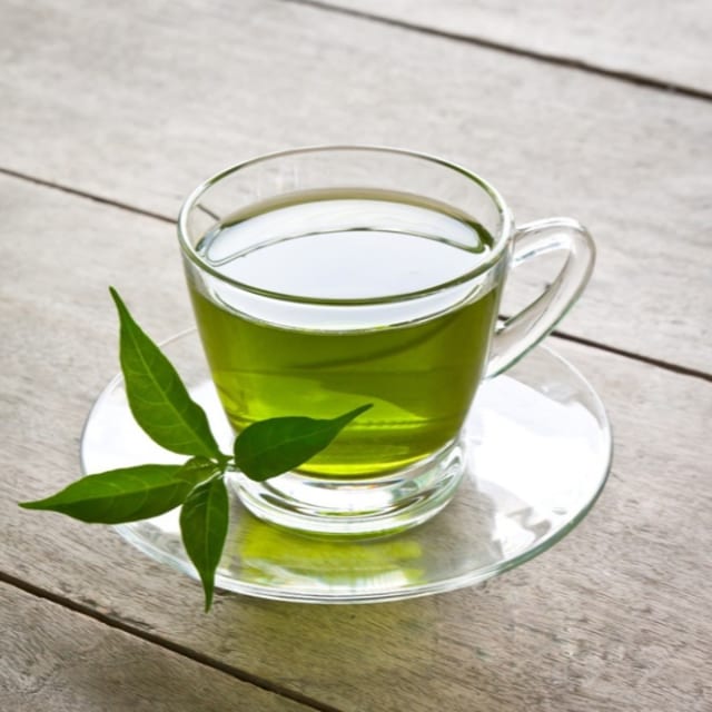Hot Green Tea.